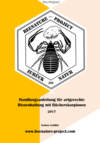 Handlungsanleitung für artgerechte Bienenhaltung mit Bücherskorpionen (pdf)